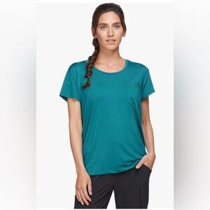 Outdoor Research Chain Reaction Tee in Mediterranean Blue